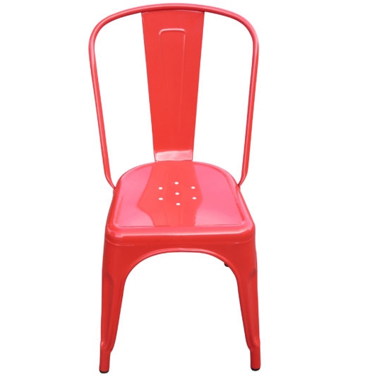 red student chair