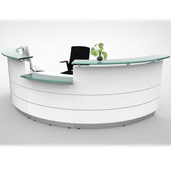 low reception desk