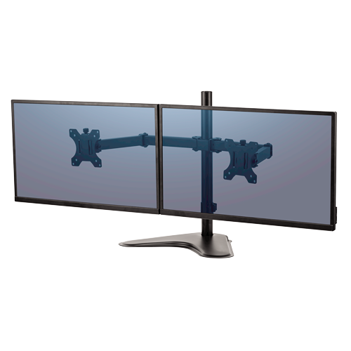 horizontal dual monitor stand