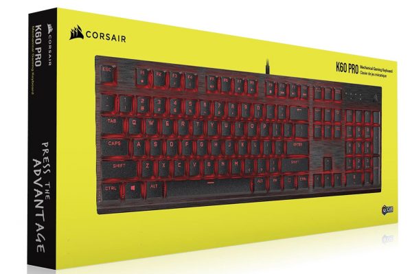 corsair k60 pro red